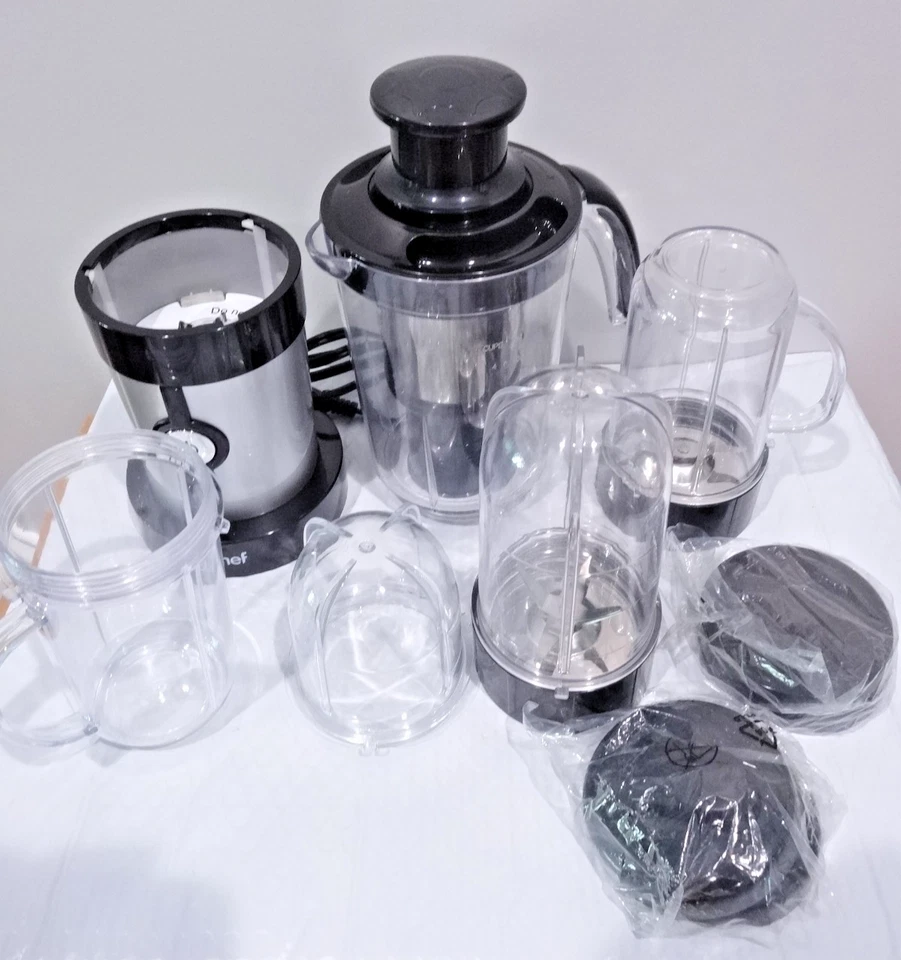 VonShef 4 en 1 Licuadora Multifuncional Exprimidor Molinillo Batidora 220W 13/200 Foto 2 de 4