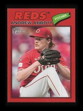 2026 Topps Heritage - Andrew Abbott #31 Red Border
