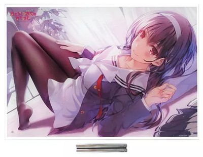 Anime Manga Acrylic Stand Accessories - ''How to Raise a Boring Girlfriend'' A4 Si