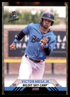2022 Choice Beloit Sky Carp Victor Mesa Jr. Beloit Sky Carp #25