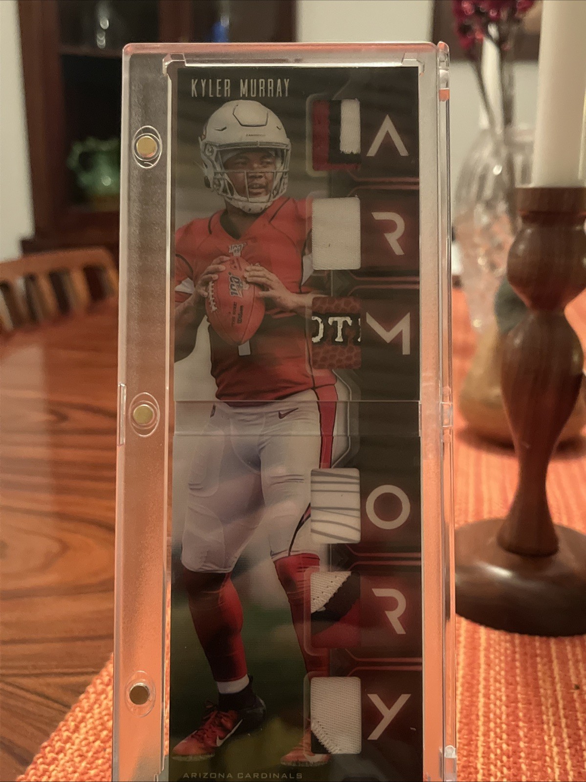 2019 Panini Playbook - Armory Booklets Kyler Murray #ARM-10/10Bookend Game Worn