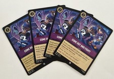 Come Out and Fight 62/204 X4 Winterspell Disney Lorcana TCG Playset