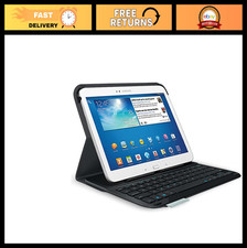 Ultra-Slim Keyboard Folio Case for 10.1" Samsung Galaxy Tab 3 - Lightweight  St