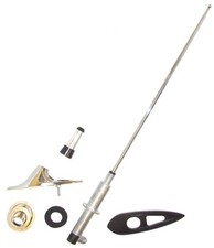 1961 1962 Chevrolet Impala Bel Air Biscayne Left Rear Antenna Kit 61c-9286-l