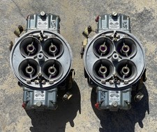  Davinci Full Race Pro Stock 1200 Cfm Holley Dominator Matched Pair Of Carbs