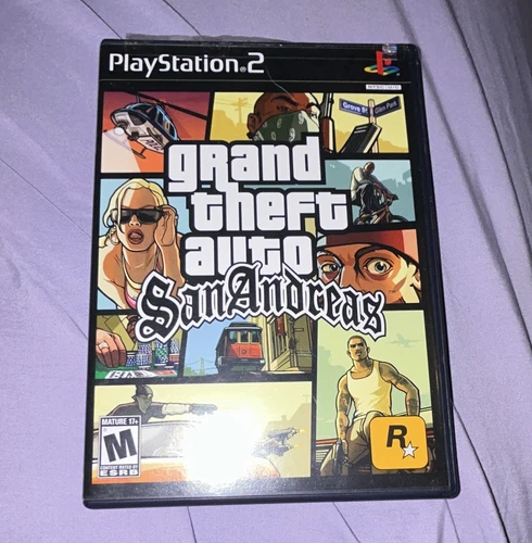 Rockstar Games Grand Theft Auto: San Andreas PS2 M NTSC-U/C 2004 Manual