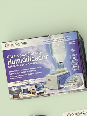Comfort Zone Portable Ultrasonic Humidifier with adjustable Mist Output