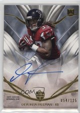 2014 Topps Supreme Auto Rookies 54/125 Devonta Freeman #SRA-DF Auto hg6