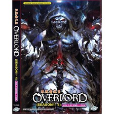 Overlord Seasons 1-4  OVA Complete Anime DVD English Dub Sub Box Set