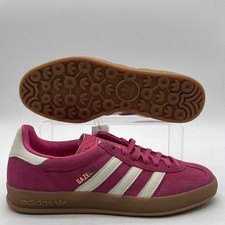 Womens Size 7.5 Adidas Gazelle Indoor Pink Sail Casual Sneaker JR1356 NEW