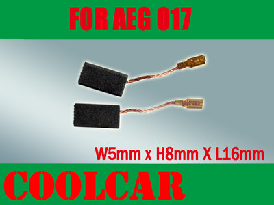 Carbon Brushes For AEG 017 279375 WS601 WS602 WS632 KSS2.5 Grinder 5X8X16mm