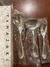 Yamazaki Metaphor 3 pc completer (tablespoon, gravy ladle and sugar spoon) NIB