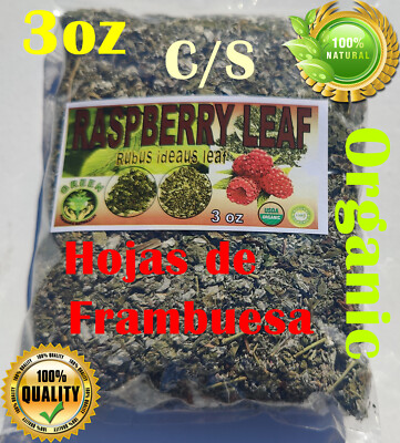 Raspberry leaf Tea 3oz - Hojas de Frambuesa - Raspberry leaves