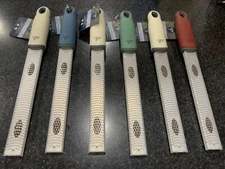 New Stainless Steel Comfort Grip lemon, cheese, ginger, garlic zester-grater