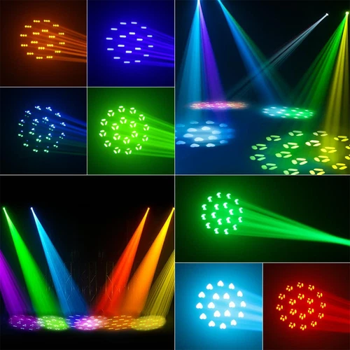 350W LED Beam Moving Head 48 Prisma 14 Gobo Bühnenlicht DMX dj Spot Lichteffekt - Bild 7 von 33