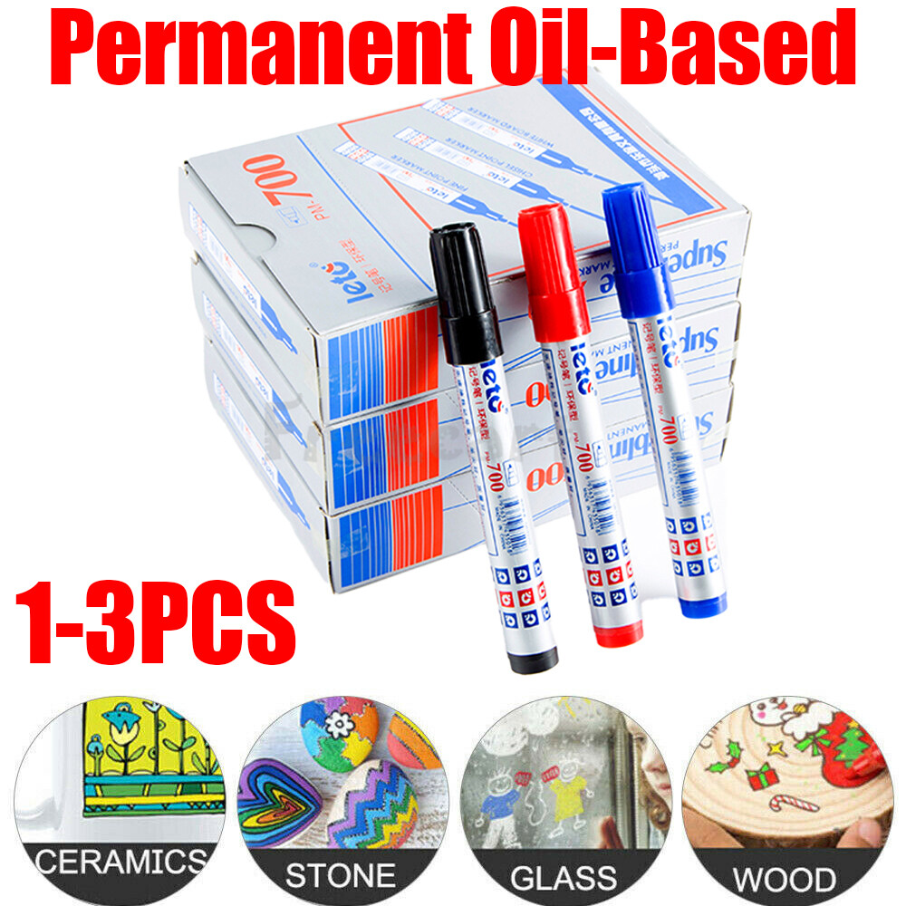 Waterproof Permanent Paint Marker Pen For Car Tyre Tire Tread Rubber Metal Wood