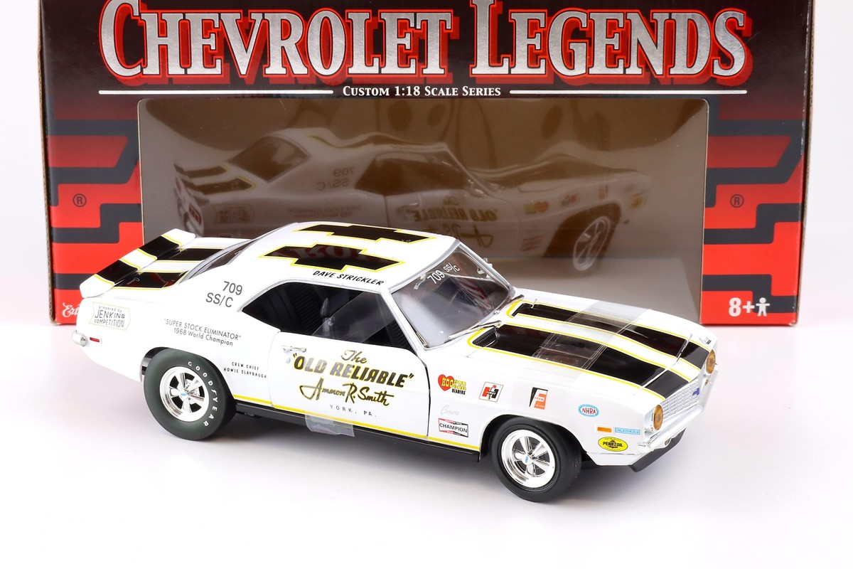 Ertl製 1/18 シボレー Camaro 1969 INDY カマロ 1:18 ERTL 1969 Chevrolet Camaro Z-28 Prostock Dave Strickler