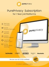 PurePrivacy Subscription for 1 Year  All Platforms  Digital Subscription