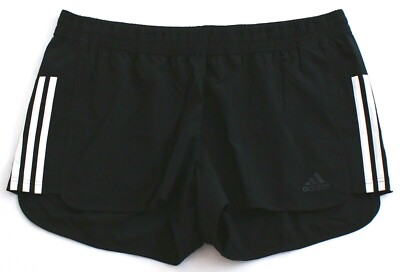Adidas ClimaLite Black & White Running Shorts Women's NWT | eBay