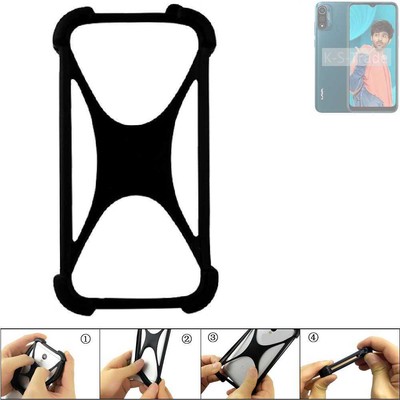 Bumper für Lava X3 Silikon Hülle Softcase Stoßschutz Kantenschutz Schutz Hül