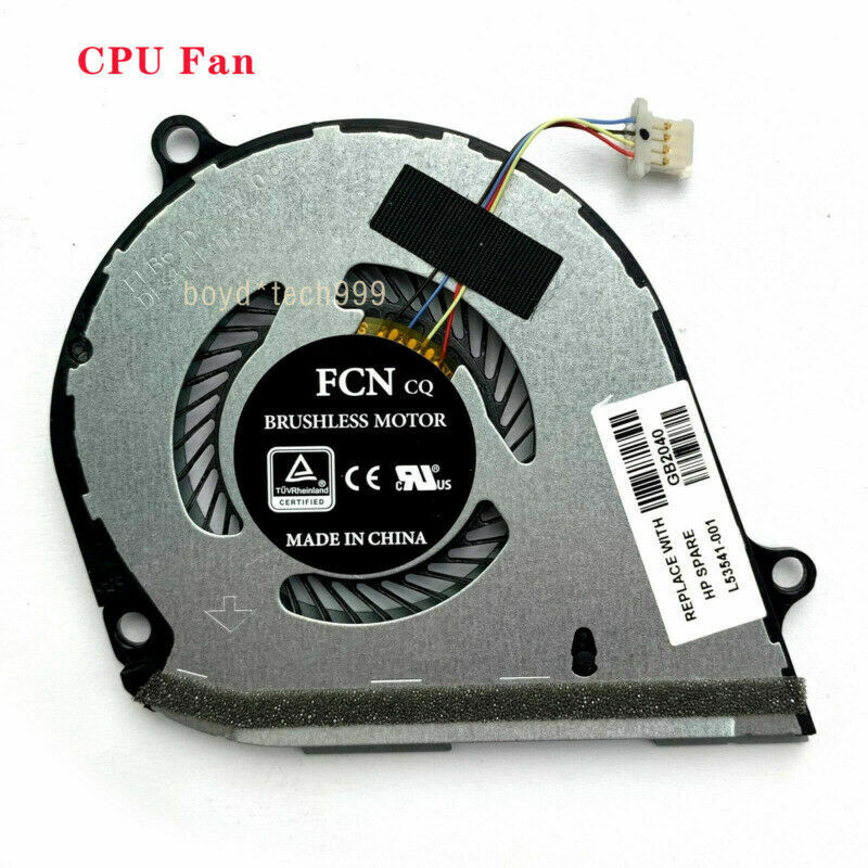 PIECES DETACHEES: Ventilateur Hp Fan Gpu 15-DR TPN-W142 TPN-W143 DFS5K12114262H L5342-001 Original - D'occasion Quasi Neuf