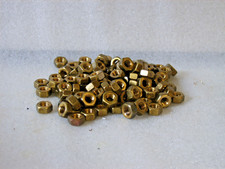 MUTTERN  M6  Messing   128 Stück DIN934