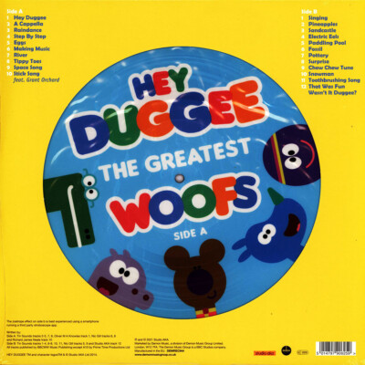 Hey Duggee - Greatest Woofs (Vinyl LP - 2021 - US - Original