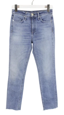 RAG & BONE Jeans Damen W24 Whiskers Tapered Fit Zip Fly Blau Denim - Bild 1 von 4