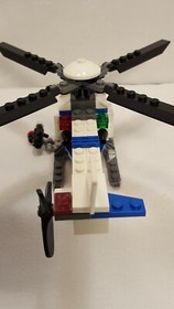 Vintage 2008 Lego #7741 City: Police Helicopter: 100% Complete w/Instructions