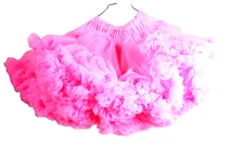 GIRLS HOT PINK CAN CAN SLIP ~DANCE COSTUME PAGEANT DANCE