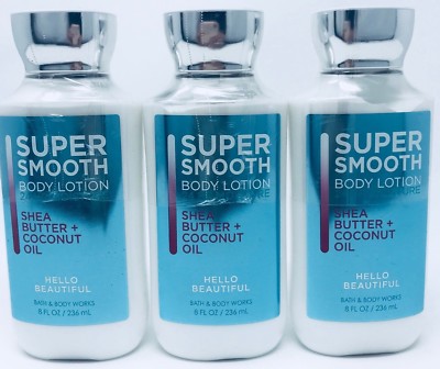super smooth body lotion shea butter coconut oil