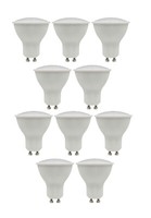 10Er Set Led-Strahler Pv-70-Dim GU10, 7W, 520Lm, 120°, 3000K, Warmweiß, Dimmbar