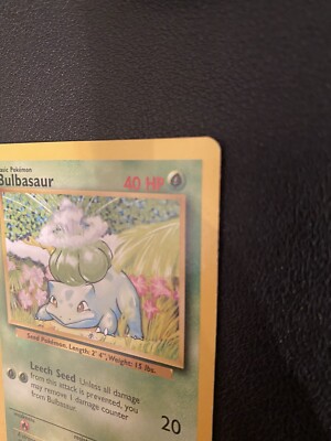 Base Set Bulbasaur 44/102 - NM - 1995 Pokemon Card WOTC | eBay Base Set Bulbasaur 44/102 - NM - 1995 Pokemon Card WOTC | eBay