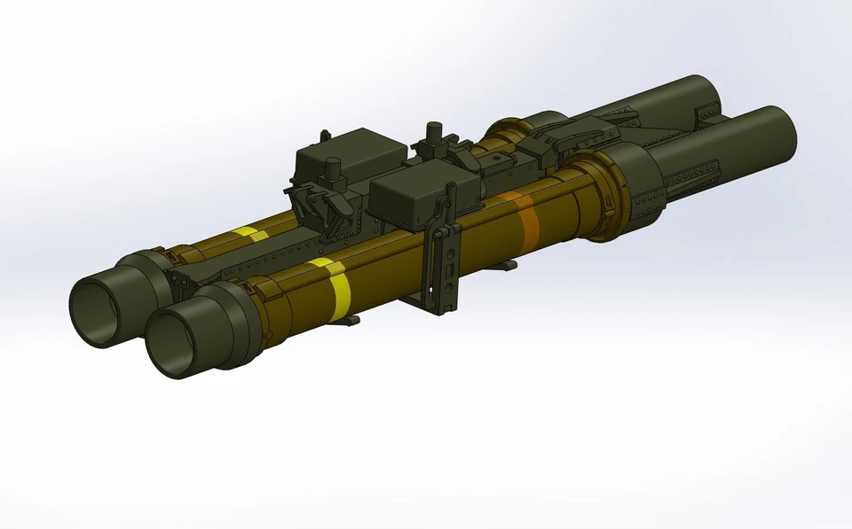 CEM48029 1/48 TOW M65 Launcher and Missile Set - Image 4 of 4