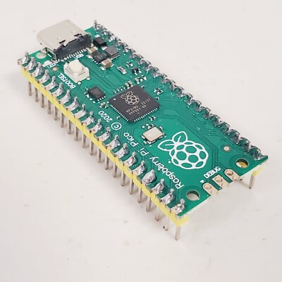Raspberry Pi Pico H - Microcontroller Development Board Soldered GPIO Header USA