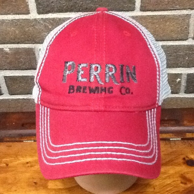 Perrin Brewing Company Ball Cap, PBC Trucker Hat Michigan Brewery