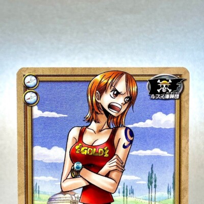 Nami Trading Card One Piece Early Edition 2004 Bandai Jump TCG