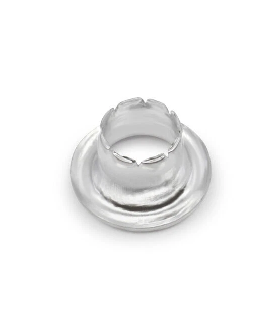 LOOPS & THREADS 5/32" Eyelets - NICKEL - 50 pcs - image 3 of 4