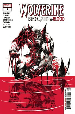 WOLVERINE BLACK, WHITE & BLOOD #1 NEAR MINT 2021 ADAM KUBERT COVER MARVEL b-73