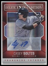 #24 Casey Soltis 2014 Panini Elite Extra Edition #/799 Auto Franchise Futures