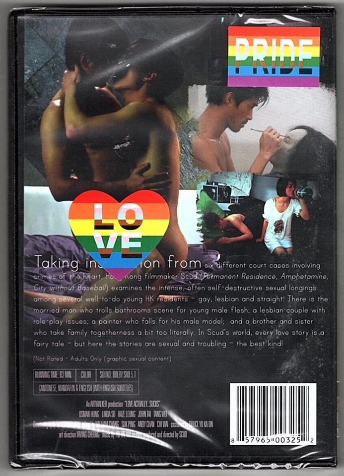 Scud's Love Actually Sucks (DVD, 2011, Gay Interest) Osman Hung, Owen Lee - Image 2 of 2