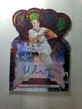 Igor Rakocevic 2023-24 Crown Royale Euroleague Crystal Red Autograph Die-Cut /99