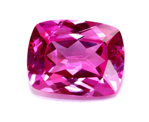 22.25 Ct Certified Natural Huge Pink Montana Ruby Cushion Cut Loose Gemstone - Picture 2 of 6