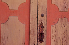 35 MM Color Slides Professional Photograph Southwest Door Close up 2003 #9