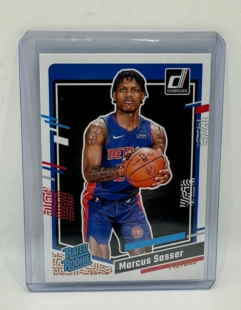 2023-24 Panini Donruss Marcus Sasser RC #222 Detroit Pistons