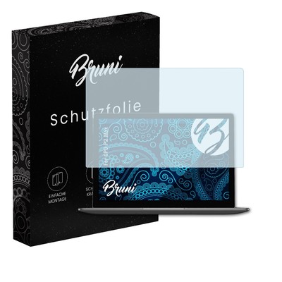 Bruni 2x Folie für GPD P2 Max Schutzfolie Displayschutzfolie