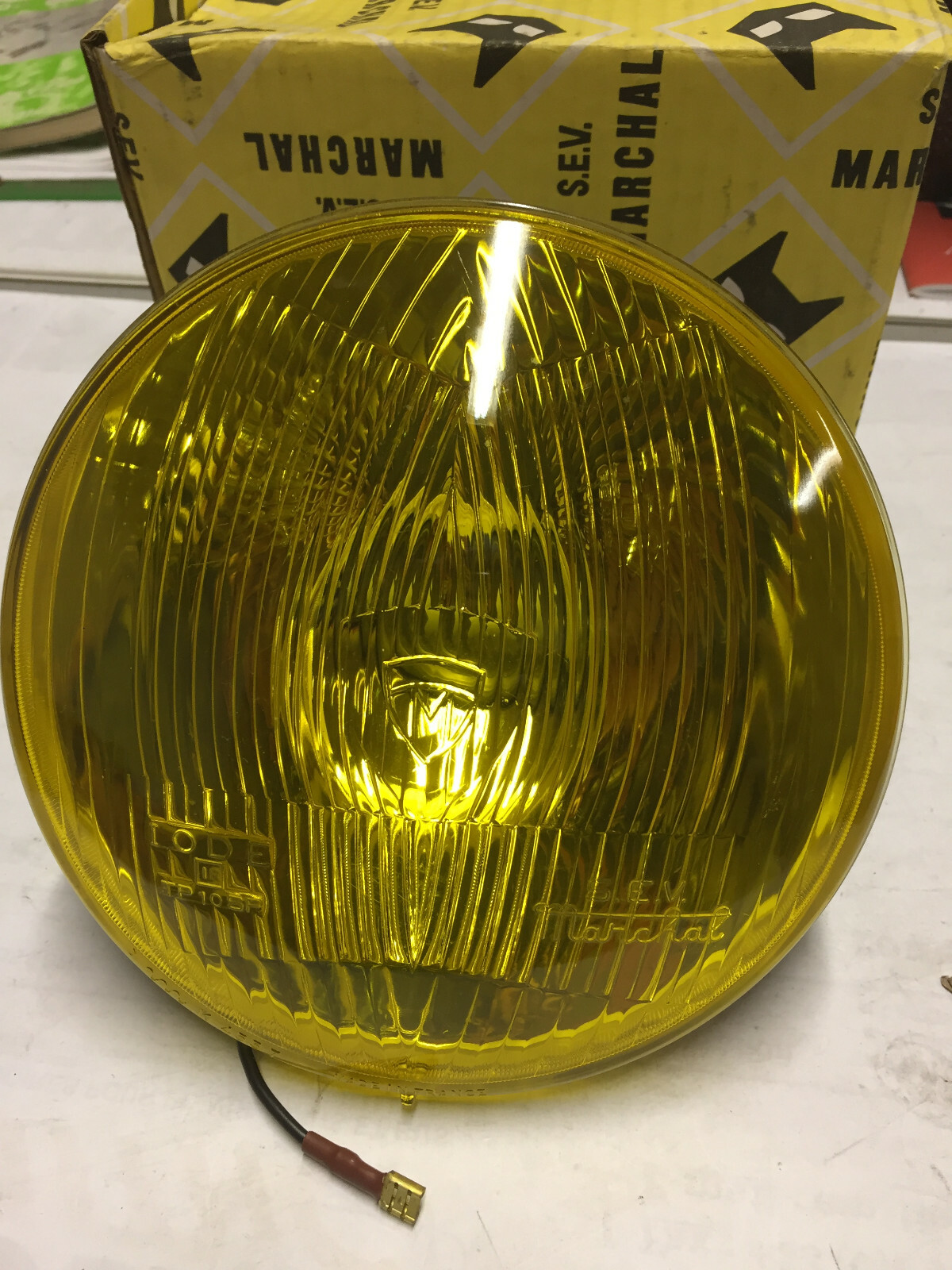 Phare Marchal Route Iode H1 175mm pour restauration automobile GB USA