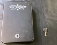 Gettysburg Portable Safe Lock Box with Key (GO1062362)