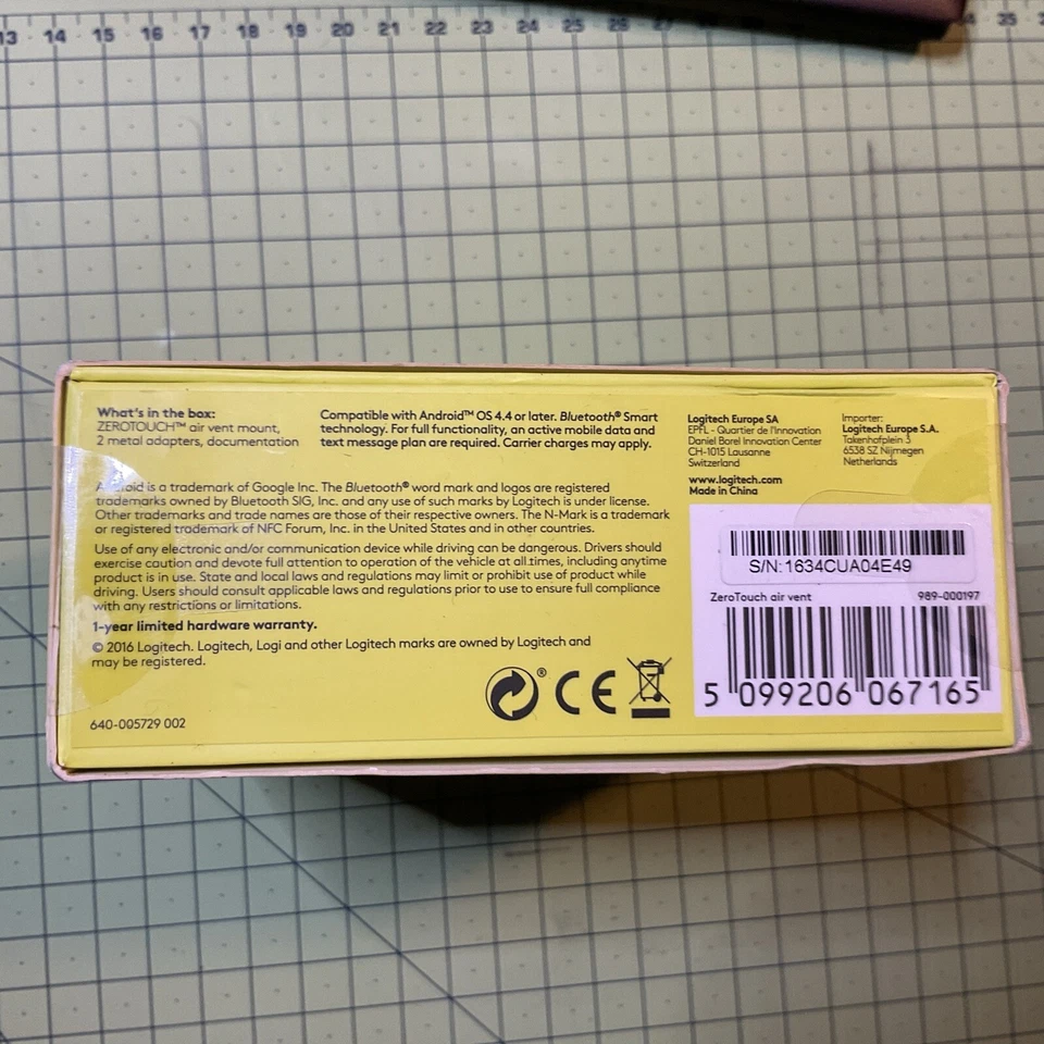 Logitech Zerotouch Smart Car Mount with Voice Controlled Android App Texting - Image 2 of 4