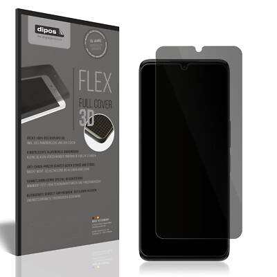 Full Cover Privacy Blickschutzfolie für TCL 30 Plus Folie Anti-Shock